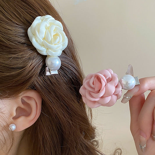 Rose Hair Clips
